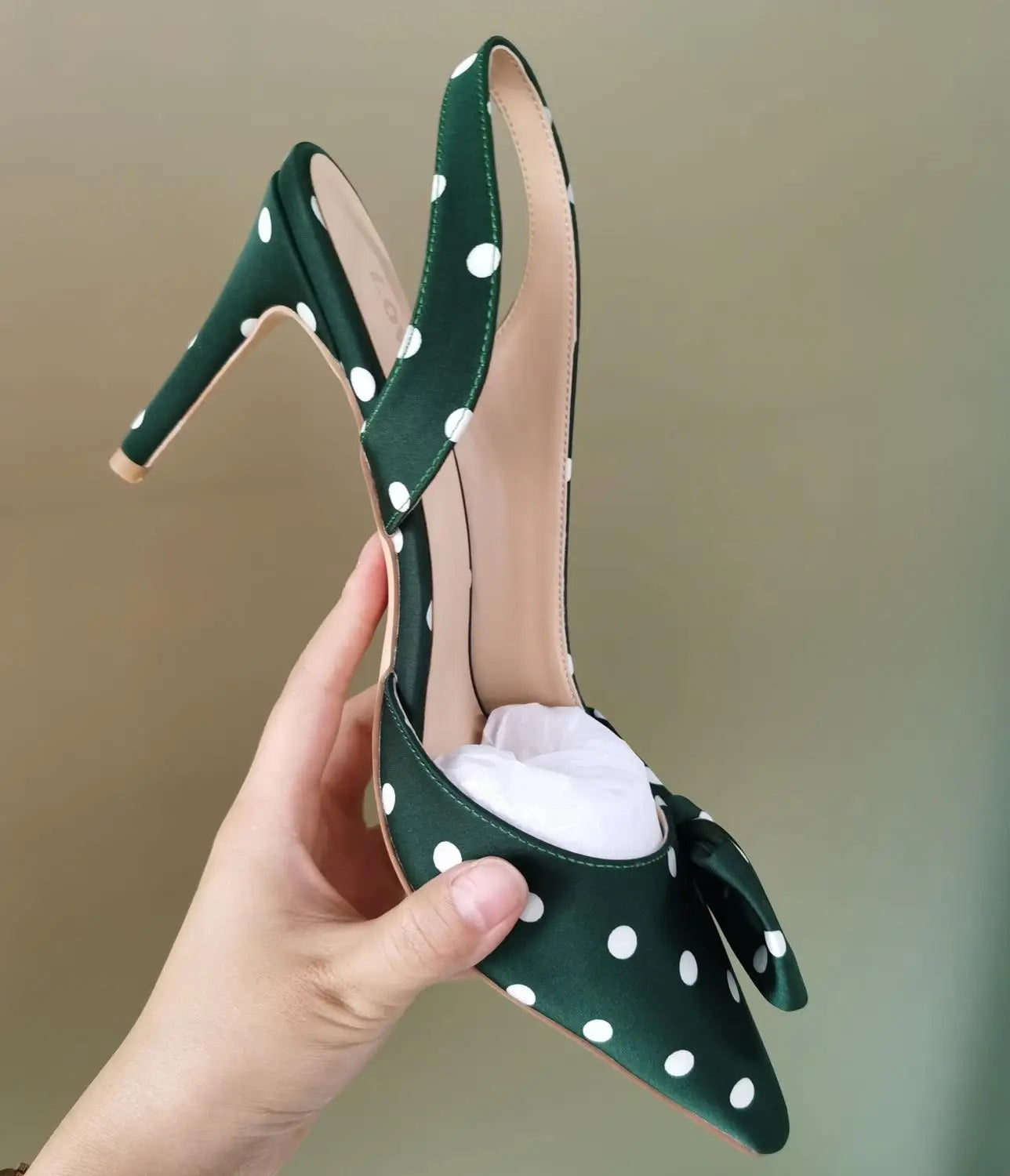 Polka Dot High Heel