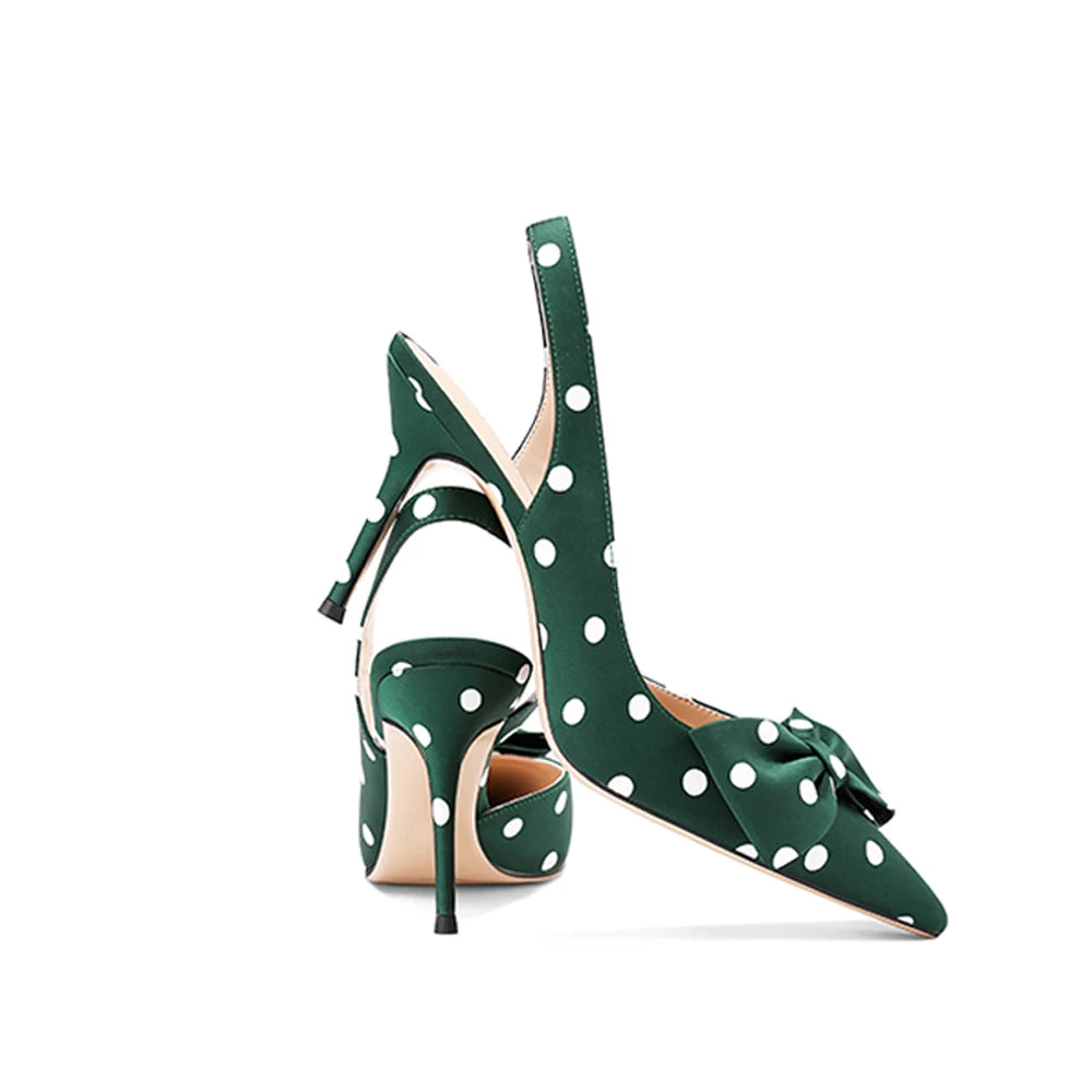 Polka Dot High Heel