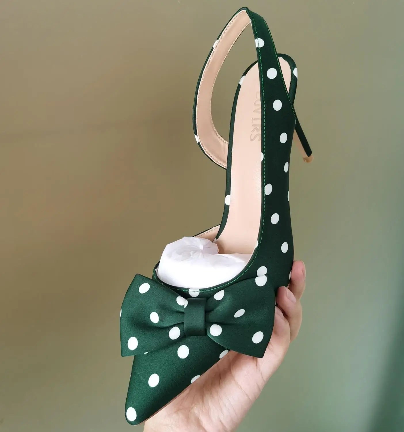 Polka Dot High Heel