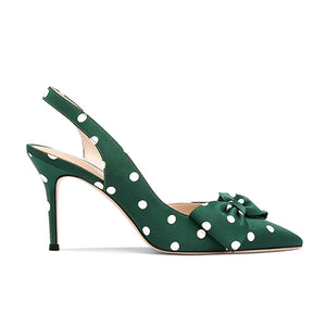 Polka Dot High Heel